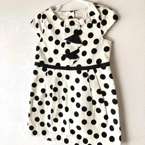 NWT Janie and Jack Polka Dot Dress with RuffleDress 2T